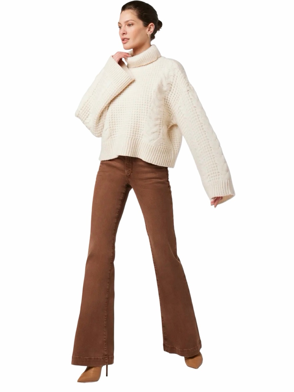 Joe’s Jeans The Molly High Rise Flare Jeans - Size 29 - Walnut